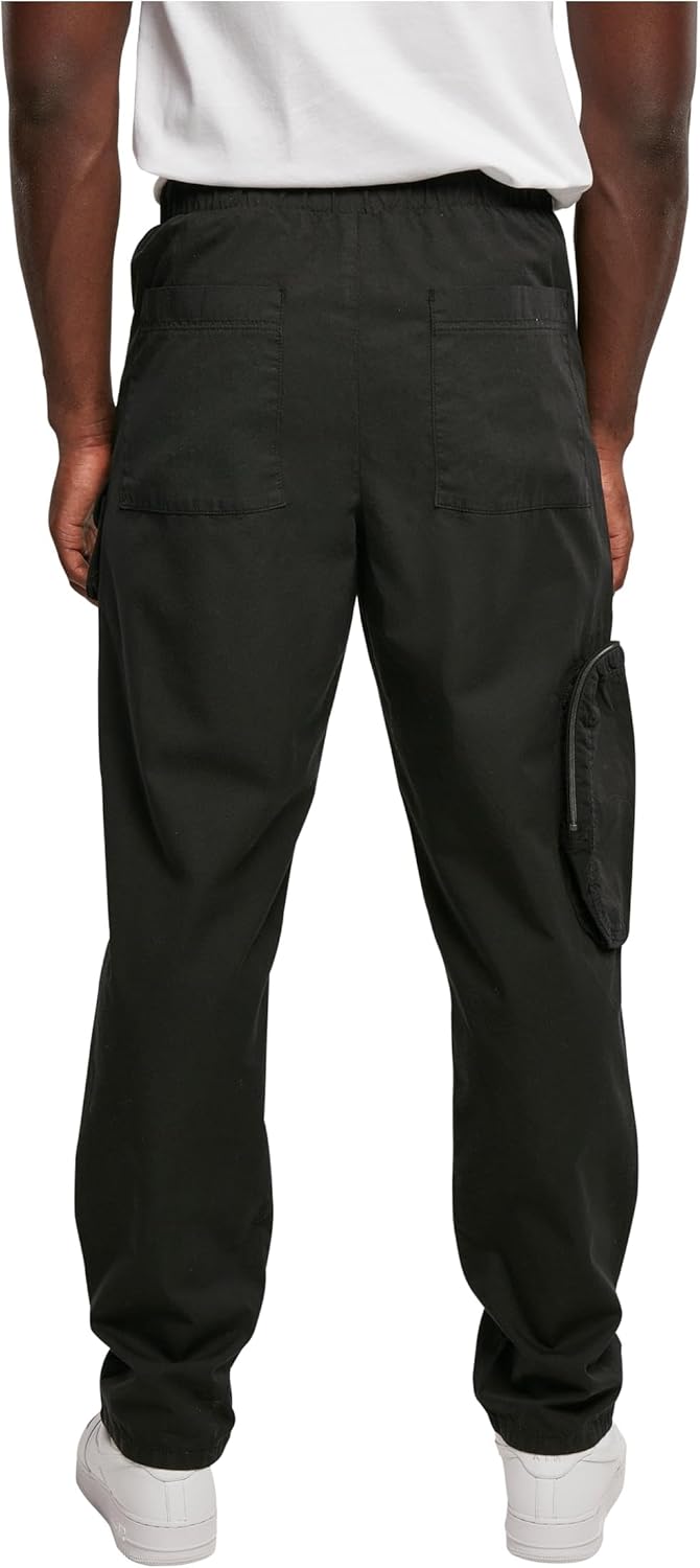 Urban Classics Herren Asymetric Pants Hose 32 Schwarz, 32 Schwarz