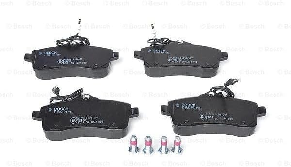 Bosch BP1007 Bremsbeläge - Vorderachse - ECE-R90 Zertifizierung - vier Bremsbeläge pro Set