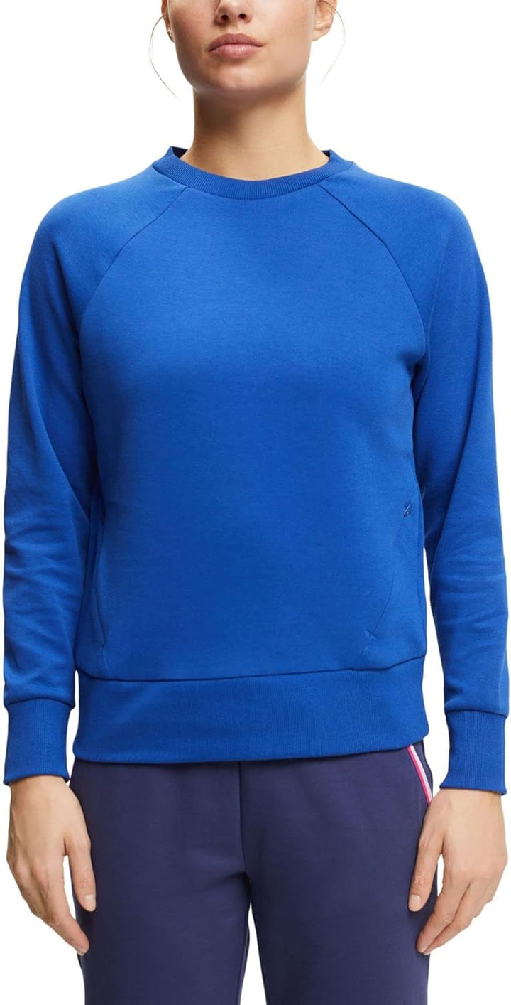 ESPRIT Sweatshirt mit Zippertaschen XL Bright Blue, XL Bright Blue