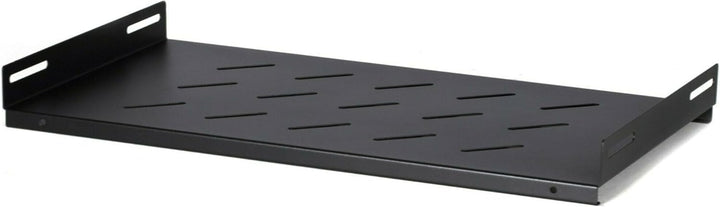 DSIT 19 Zoll Fachboden für 450mm Tiefe Wandschränke - 1 HE - Schwarz 450.00, 450.00