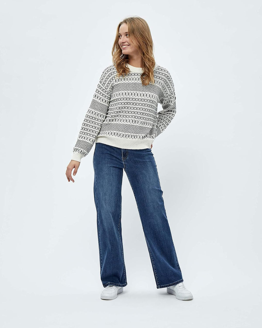 Desires Damen Jacka Pullover L Gardenia Pr, L Gardenia Pr