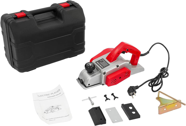 1300W Holzarbeiter Handschneider Elektrohobel Hobelmaschine Elektrisch Hobelbreite Handhobel