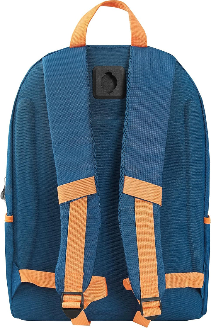 Dragon Ball Unisex-Bambini und Ragazzi Trollay Zaino Trolly, Blu/Giallo, Taglia unica