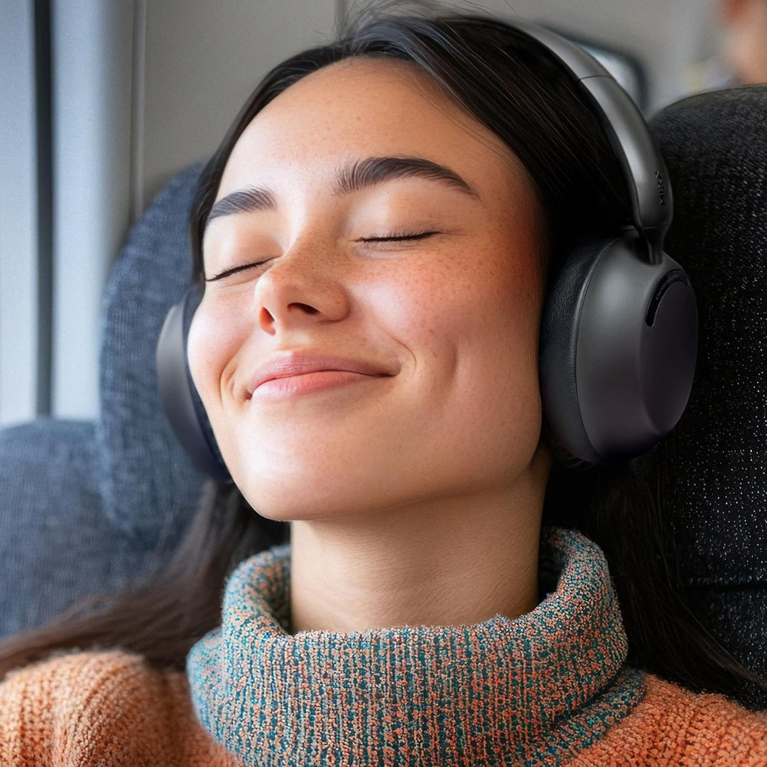 Mixx StreamQ D3 Over Ear ANC Wireless Kopfhörer Schwarz (schwarz), schwarz