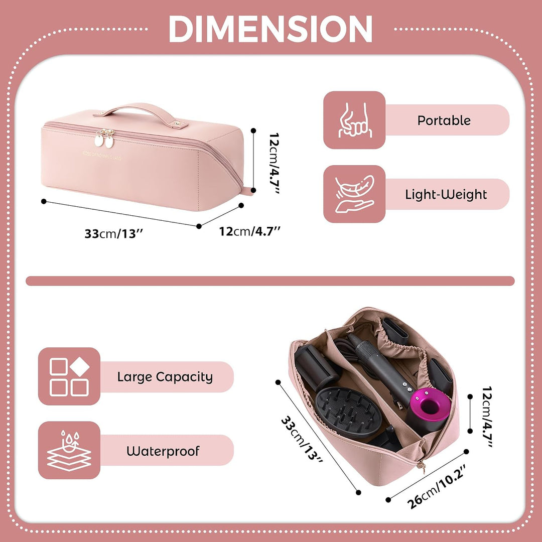 Reise-Aufbewahrungstasche für Dyson Airwrap Styler/Shark Flexstyle, Tragbare Reisen Lagerung Tasche,