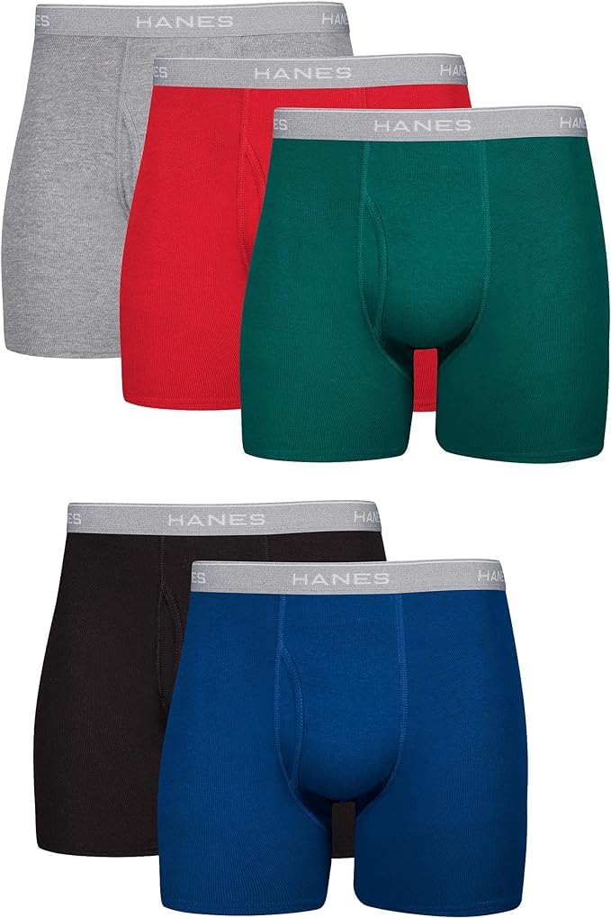 Hanes Ultimate Mens Retroshorts (5er Pack) XXL Multi - 5er-pack, XXL Multi - 5er-pack