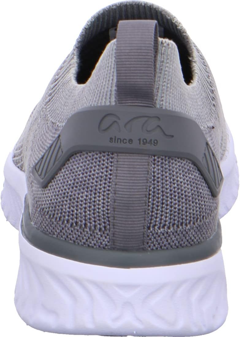 ara Herren SAN DIEGO 1135096 Slipper 44 EU Grau, 44 EU Grau