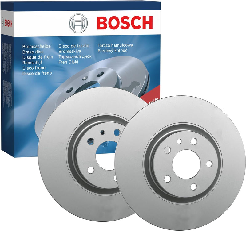 Bosch BD444 Bremsscheiben - Vorderachse - ECE-R90 Zertifizierung - zwei Bremsscheiben pro Set