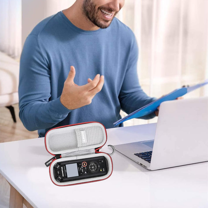 RLSOCO Tasche für OM System LS-P5/LS-P4 Hi-Res Audiorekorder & für Olympus OM System WS-883/WS-882/V