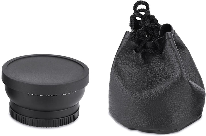 52 Mm 0,45 X Weitwinkelobjektiv mit Makroteil, für Kamera Digital SLR Universal-Konvertierungs-Makro