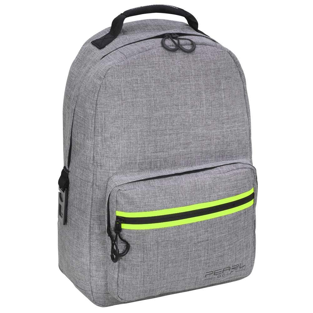 Liberty Rucksack - Wasserabweisend - Laptopfach - NEU Cool Grey - Acid Yellow, Cool Grey - Acid Yell