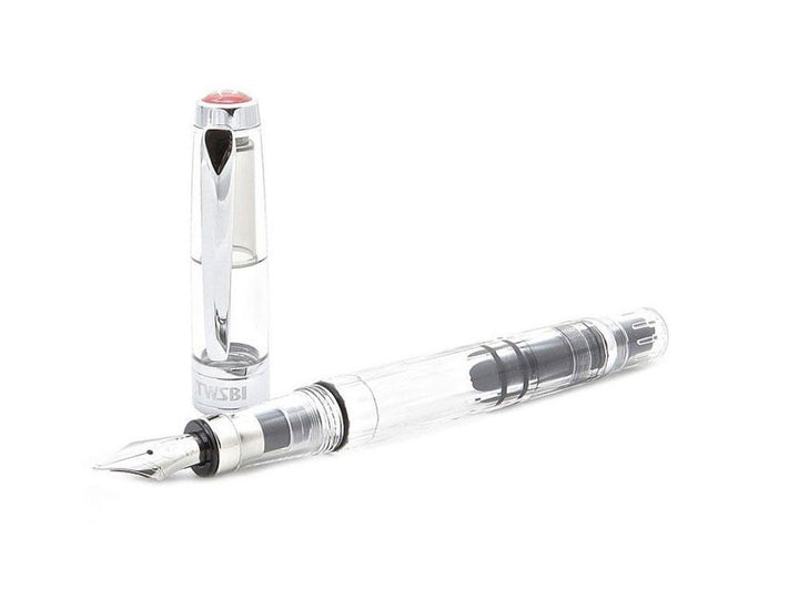 TWSBI Diamond Clear 580,Feder M,Füllfederhalter,Demonstrator,Kolbenfüller,Piston,Fountain Pen