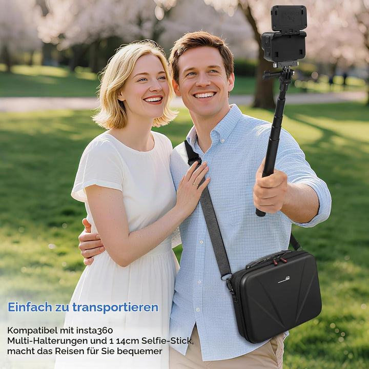 Tragetasche für Insta360 ACE Pro/Ace Pro 2 Xplorer Griff Kit Zubehör Case Aufbewahrung Reisetasche T