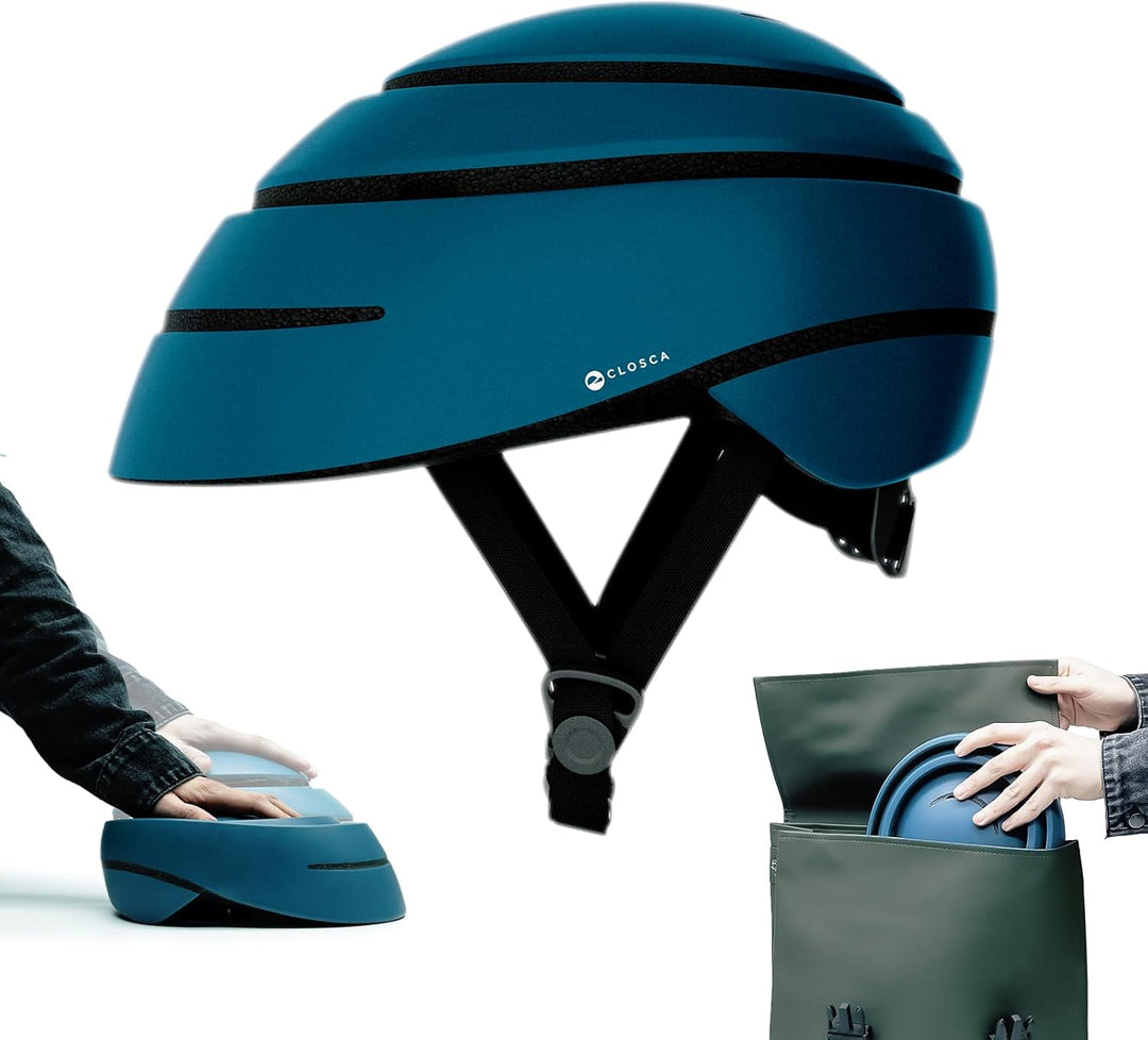 Closca - Faltbarer Fahrradhelm für Erwachsene Helmet Loop. Helm für Fahrrad, E-Roller und E-Scooter