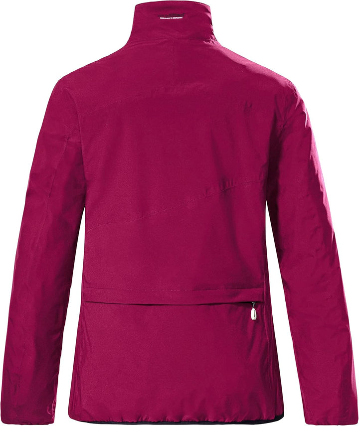 Killtec Damen Kow 100 Wmn Jckt Softshelljacke/Wendejacke, packbar 34 dunkelorchidee, 34 dunkelorchid