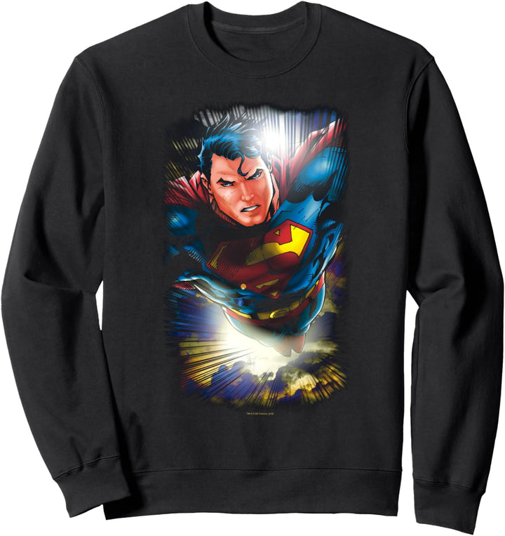Superman In the Sky Sweatshirt