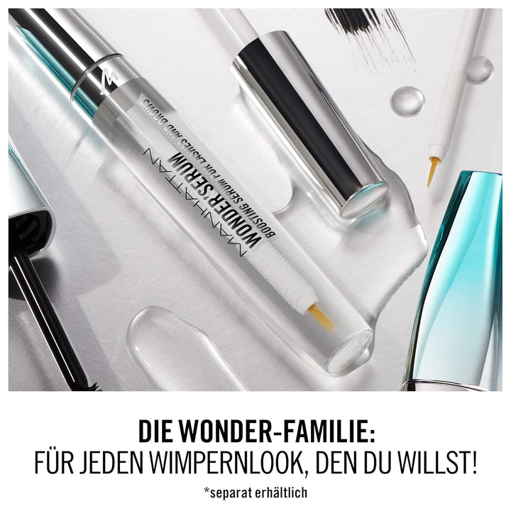 Manhattan Wonder Lash & Brow Serum, pflegendes, wachstumsförderndes Serum für Wimpern und Augenbraue