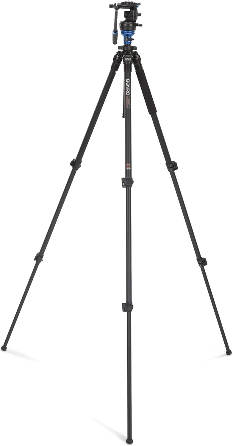 Benro A1573FS3 Videostativsatz (Einzelne Beine) Aluminum Single Leg Tripod Kit S2, Aluminum Single L