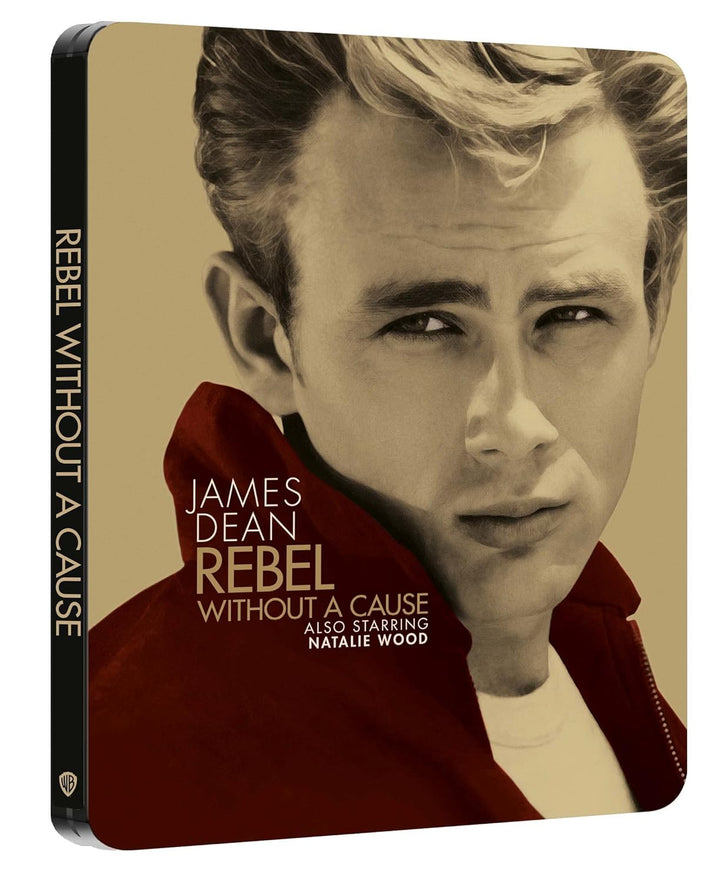 Rebel Without A Cause Steelbook [4K Ultra HD] [1955] [Blu-ray] [2023] [Region Free], 4K