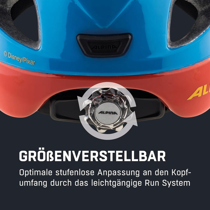 ALPINA XIMO - Leichter, Sicherer & Bruchfester Fahrradhelm Mit Optionalen LED-Licht Für Kinder Cars