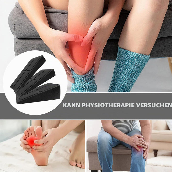 Wadendehner 3er Set Wadentrainer Knieretter Squat Keil Verstellbare Winkel Wadentrainer Keil Waden-S