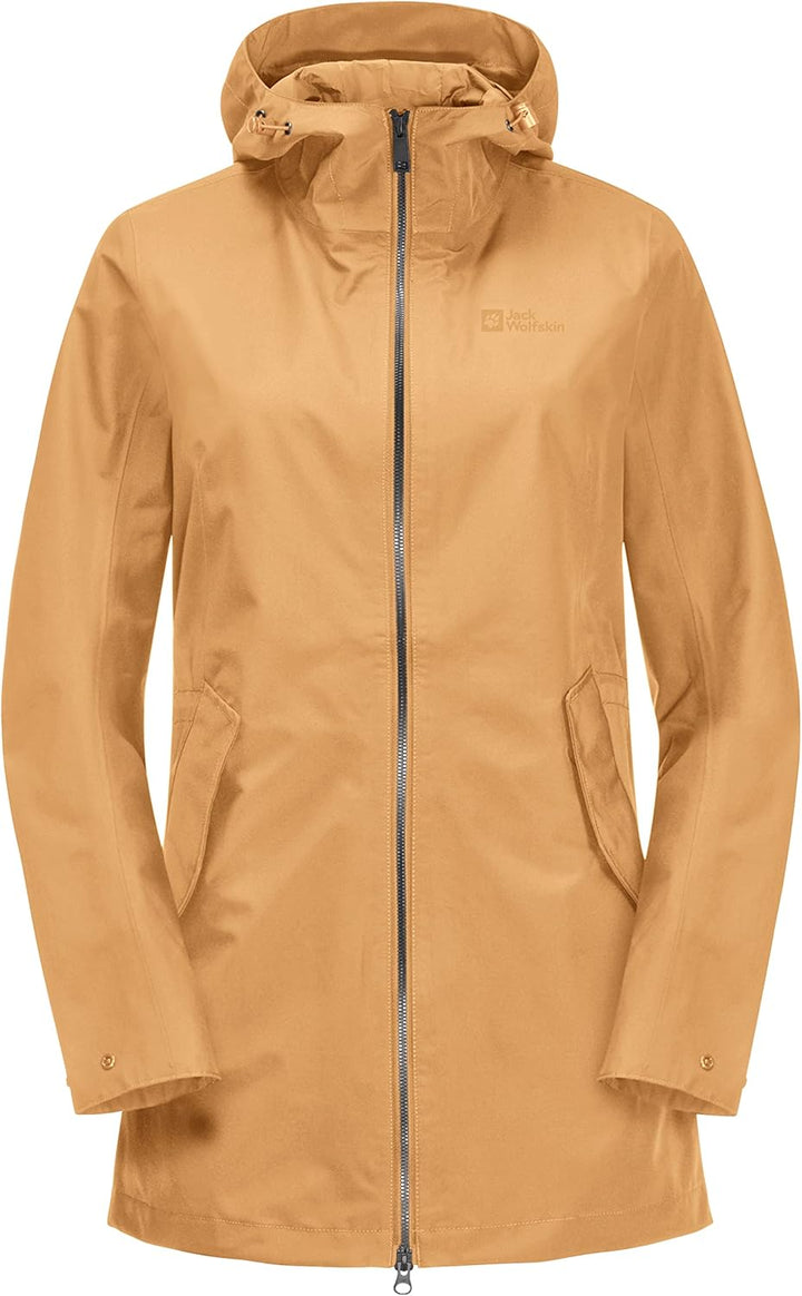 Jack Wolfskin Damen Dakar Parka W Mantel (1er Pack) XS honey yellow, XS honey yellow