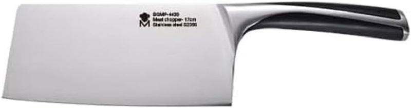MasterPRO Elegance | 17,5 cm Hackmesser | Hochwertiges Edelstahl-Hackmesser | Matte Oberfläche | Erg