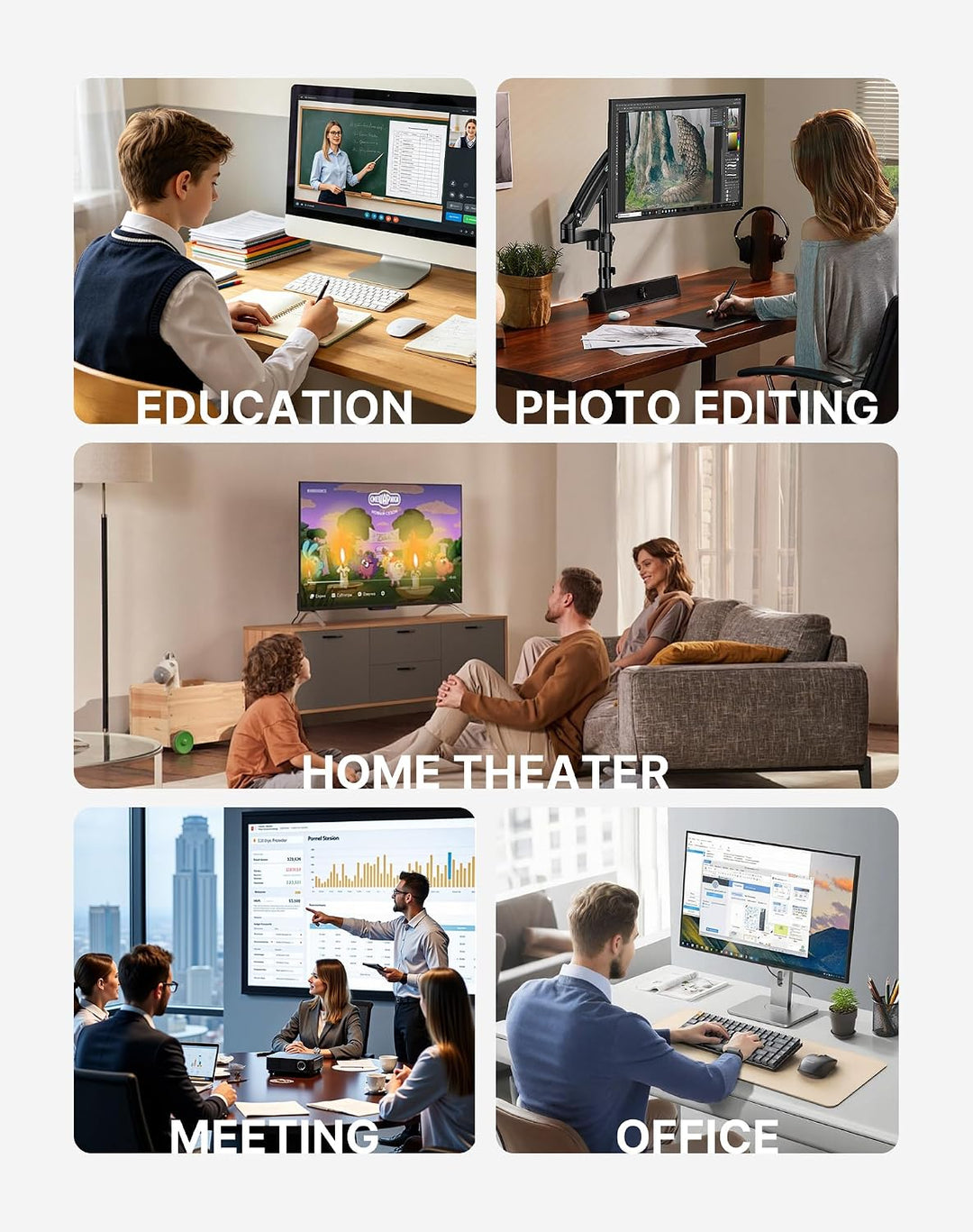 C4 Ryzen 5 3550H Mini PC, bis zu 3.7GHz, Light Gaming PC, 16GB DDR4 512GB M.2 SSD, Triple 4K 60Hz Di