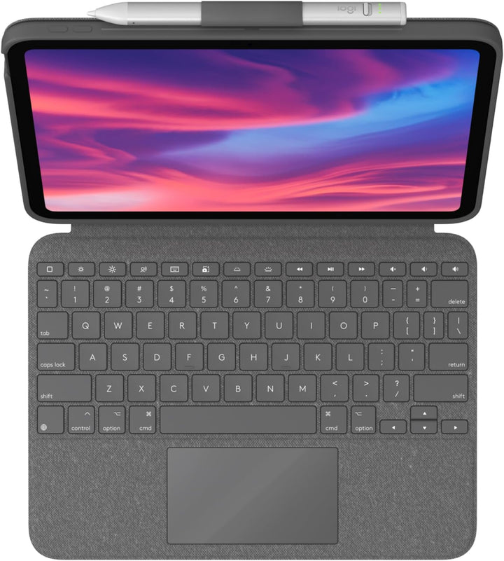 Logitech Combo Touch Case mit Abnehmbarer Tastatur für iPad (10. Generation) - French Layout