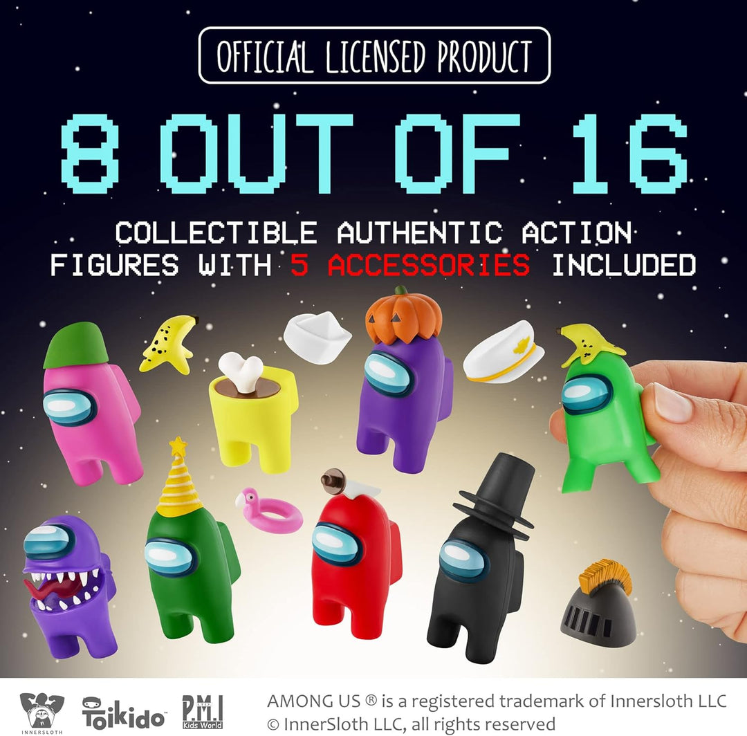 Among Us Crewmate Figures 8 Pack Deluxe Box (S2) Modern, Modern