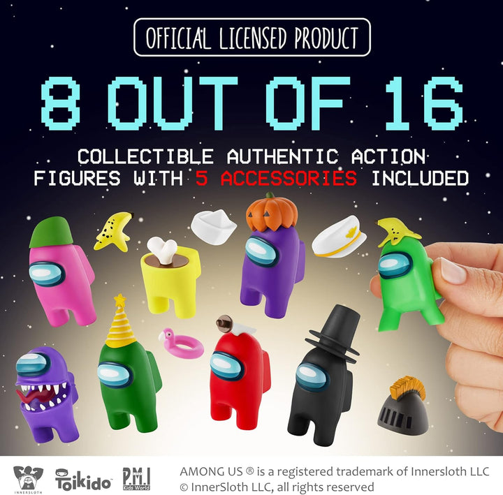 Among Us Crewmate Figures 8 Pack Deluxe Box (S2) Modern, Modern