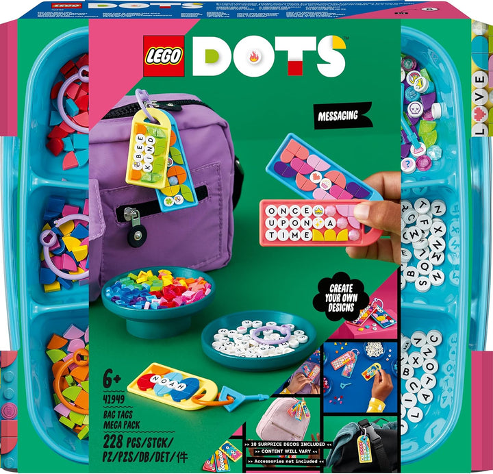 LEGO 41949 DOTS Taschenanhänger Kreativset Single, Single