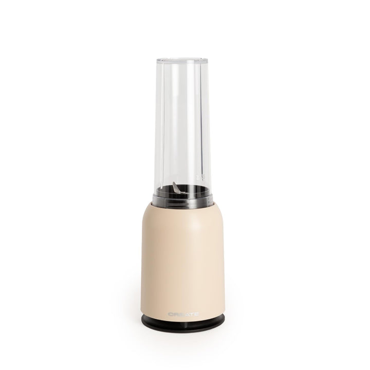 CREATE/MOI/Standmixer Sand/Mixer für Smoothies und Milchshakes, 400ml Glas, BPA-frei, tragbar, Edels