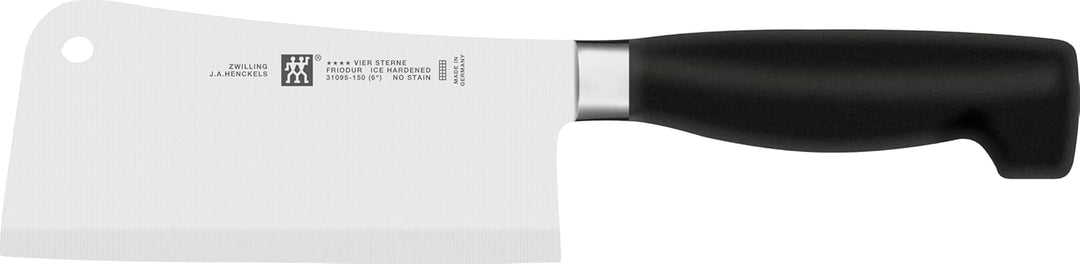 Zwilling 1001612 31095-151-0 Vier Sterne Hackmesser, Rostfreier Spezialstahl, Sonderschmelze, Kunsts