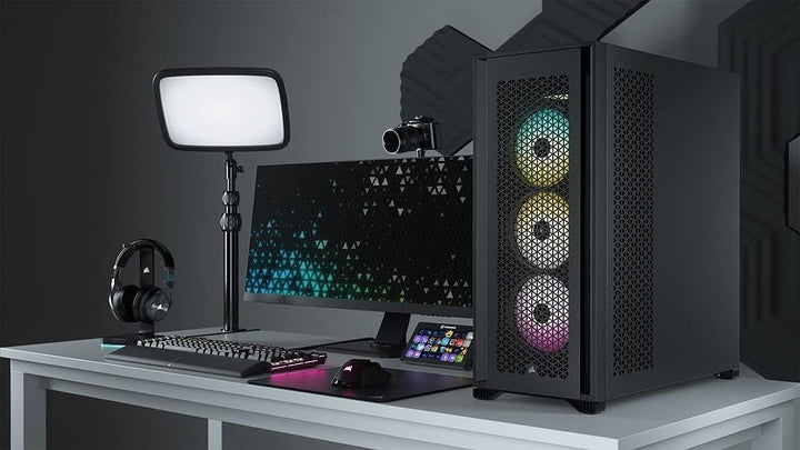 Corsair 7000D AIRFLOW Full-Tower-ATX-PC-Gehäuse (Frontverkleidung für Hohen Luftdurchsatz, Drei Inbe