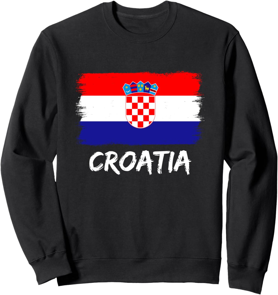 Kroatische Flagge Kroatien Sweatshirt