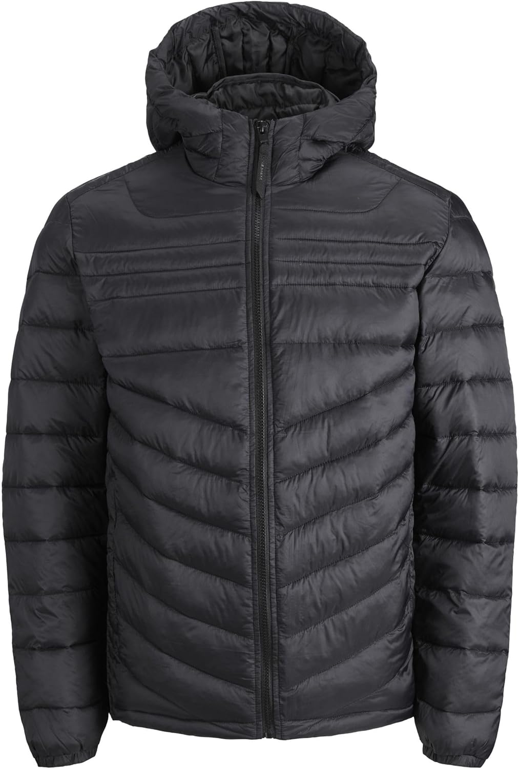 JACK & JONES Male Steppjacke Plus Size Steppjacke XXL Schwarz, XXL Schwarz