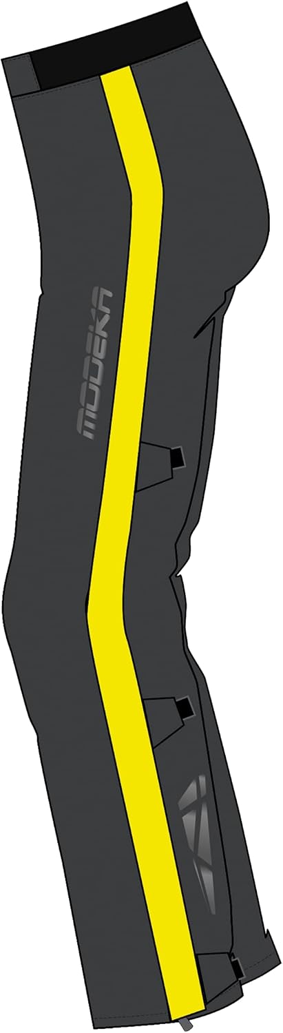 Modeka Hydroflex Motorrad Regenhose, schwarz/neon, M M schwarz/neon, M schwarz/neon