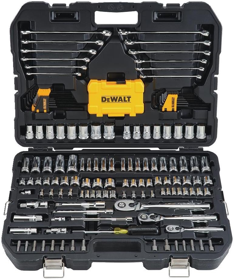 DeWalt Mechaniker-Werkzeugsatz und Steckschlüssel-Set, 168-teilig (DWMT73803) 168 PC Werkzeugset und