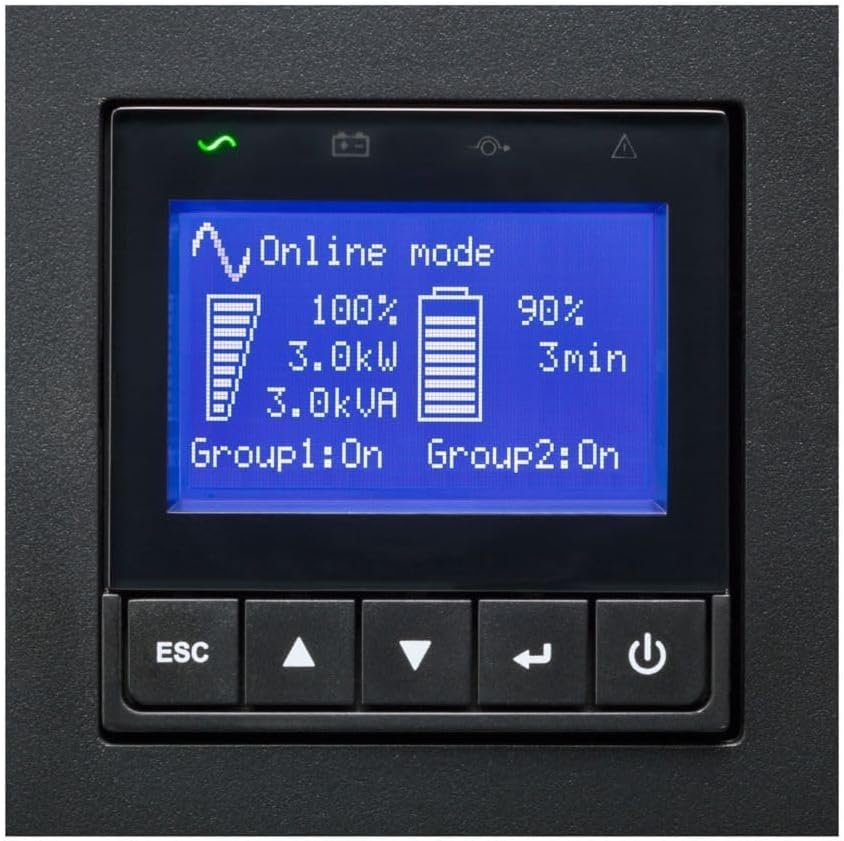 Eaton 9PX 2200i RT2U Netpack, UPS (Rack-Mountable/extern), Wechselstrom 200/208 / 220/230 / 240 V, 2