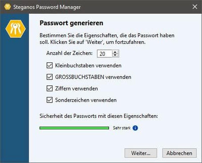 Steganos Passwörter sichern mit dem Passwort Manager | Passwörter verwalten | Passwort Safe | 1 Jahr