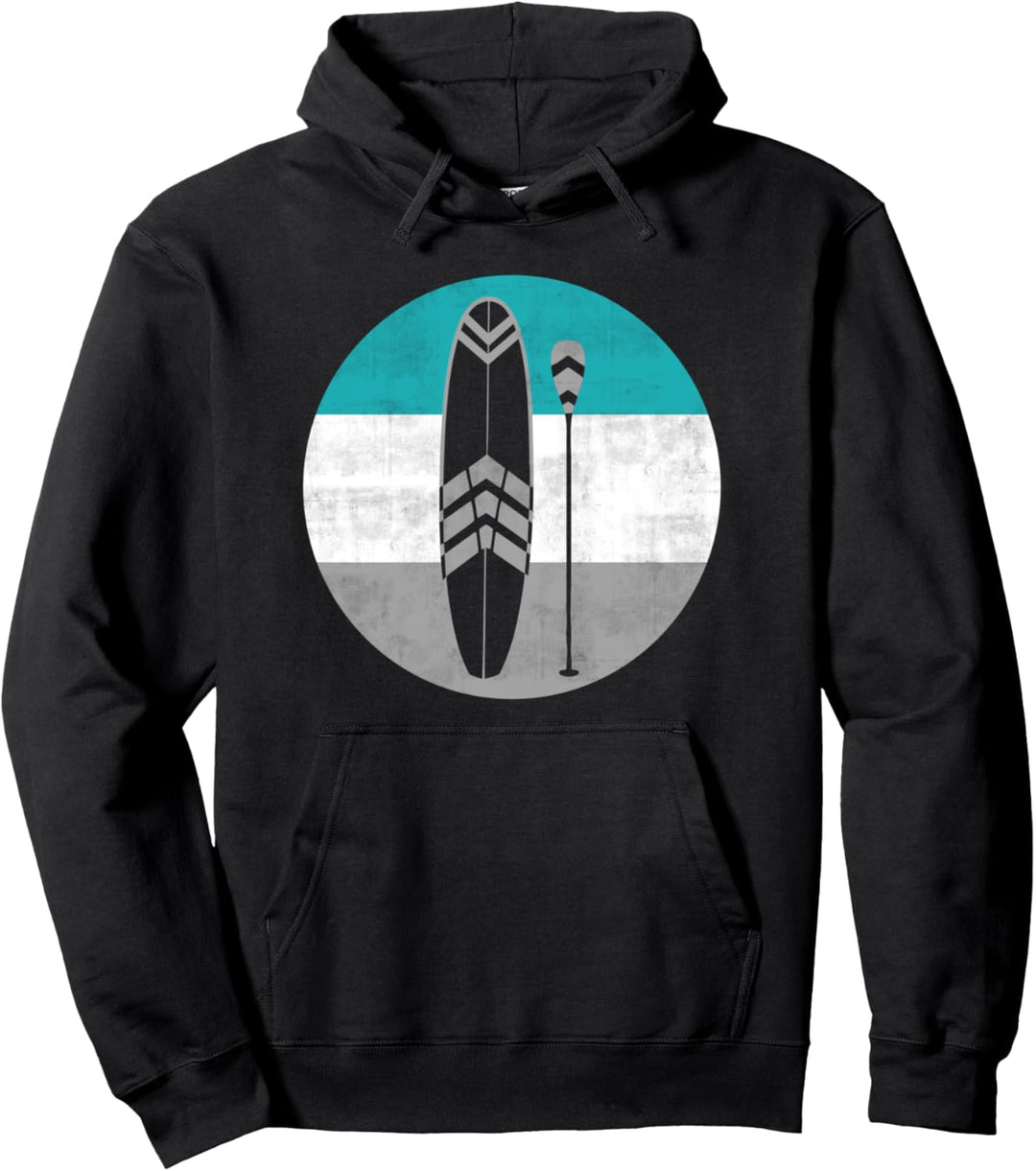 SUP-Board & Paddel - Wassersport Retro Stand Up Paddle iSUP Pullover Hoodie