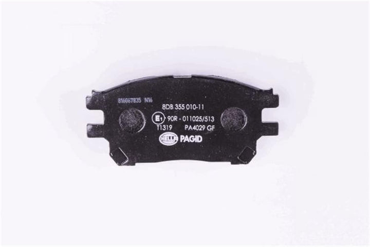 HELLA PAGID 8DB 355 010-111 Bremsbelagsatz - T1319 - Dicke/Stärke: 17mm - Bremssystem: Akebono - nic