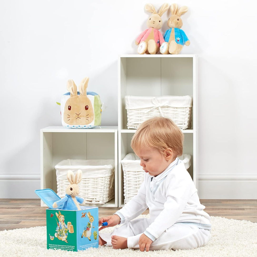 Rainbow Designs Peter Rabbit („Peter Hase“) Jack In The Box - Traditionelles Spielzeug für Babys und