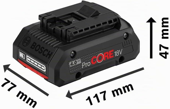 Bosch Professional 18V System Akku ProCORE18V 8.0Ah + Ladegerät GAL 188 CV (im Karton) 2x ProCORE18V
