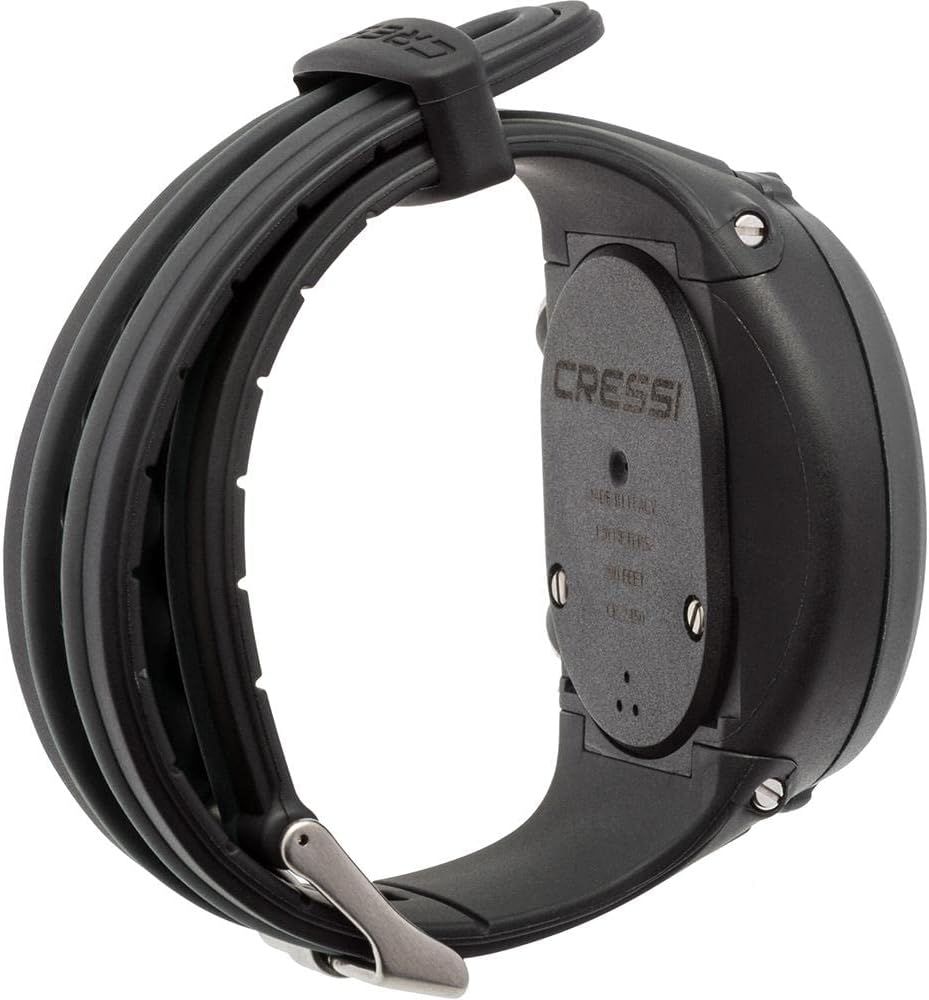 Cressi Nepto Watch Computer - Freitaucheruhr_Computer, Einheitsgrösse, Unisex Erwachsene Schwarz, Sc