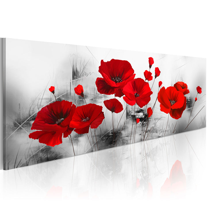 murando Acrylglasbild Blumen 120x40 cm 1 Teile Wandbild auf Acryl Glas Bilder Kunstdruck Moderne Wan