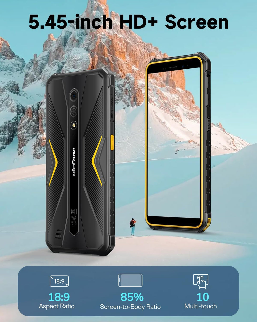 Ulefone Armor X12 Outdoor Smartphone Android 13 Go 6GB + 32GB/256GB SD 4860mAh 5,45&