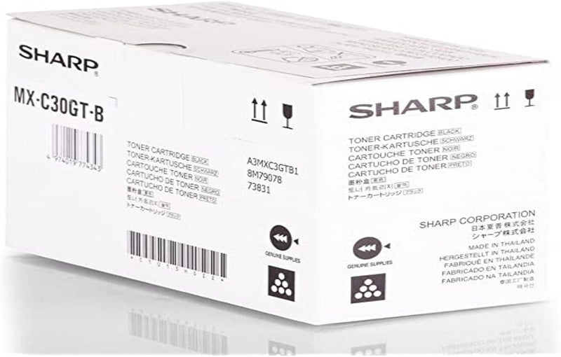 Sharp MXC30GTB toner cartridge 1 pc(s) Original Black