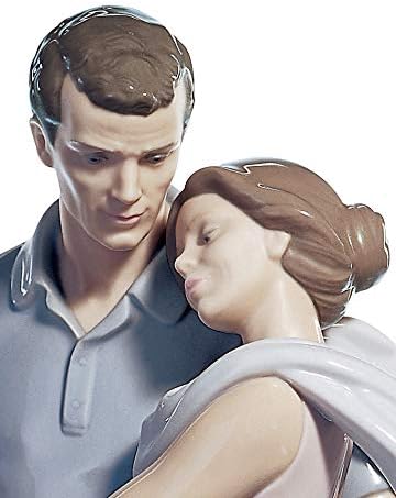 LLADRÓ Paar Figur Du Bedeutest Alles Für Mich. Paar. Porzellan.